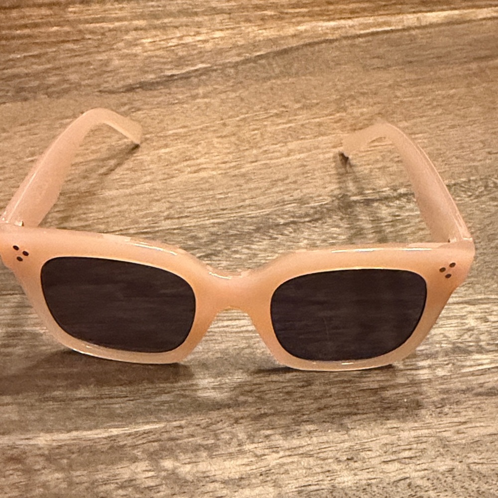 Pink Square Oversized Sunglasses